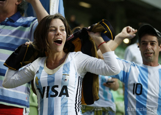 Fan girl cup 2014 Amazing ir 6 تصاویر هواداران تیم های جام جهانی