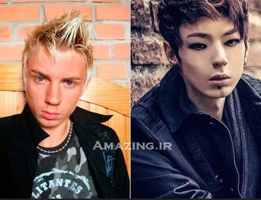 پسر برزیلی با عمل زیبایی یک پسر کره ایی شد + عکس ها(ویرایش شد) 