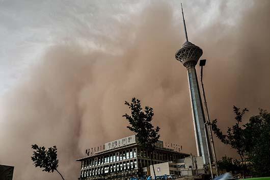 طوفان تهران , عکس خرابی های طوفان تهران , اخبار طوفان تهران