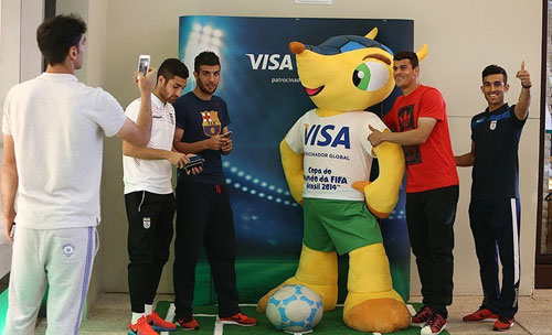 بازیکنان تیم ملی, عکس بازیکنان ایران در برزیل, جام جهانی 2014