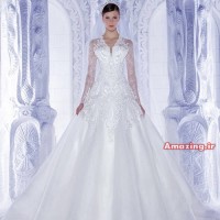 لباس عروس ۹۴ – لباس عروس ترکی و اسکارلت پفی ۳