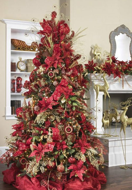 مدل درخت کریسمس,مدل درخت کریسمس 2017,تزیین درخت کریسمس, درخت کریسمس 2017, جدیدترین درخت کریسمس