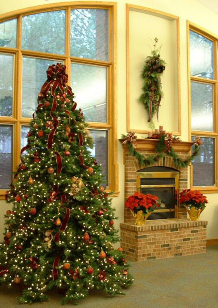 مدل درخت کریسمس,مدل درخت کریسمس 2017,تزیین درخت کریسمس, درخت کریسمس 2017, جدیدترین درخت کریسمس