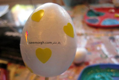 تزیین تخم مرغ سفره هفت سین 93 , مدل تزیین سفره هفت سین93,آموزش سفره هفت سین عید نوروز 93