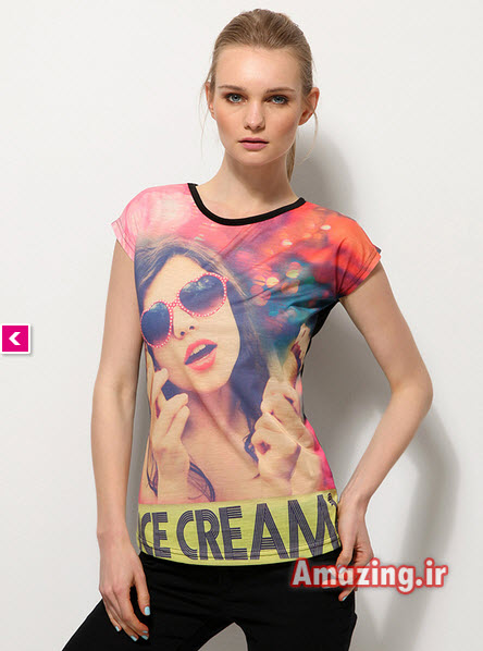مدل تی شرت دخترانه,مدل تیشرت جدید, مدل تیشرت 93, ایده برای طراحی تیشرت