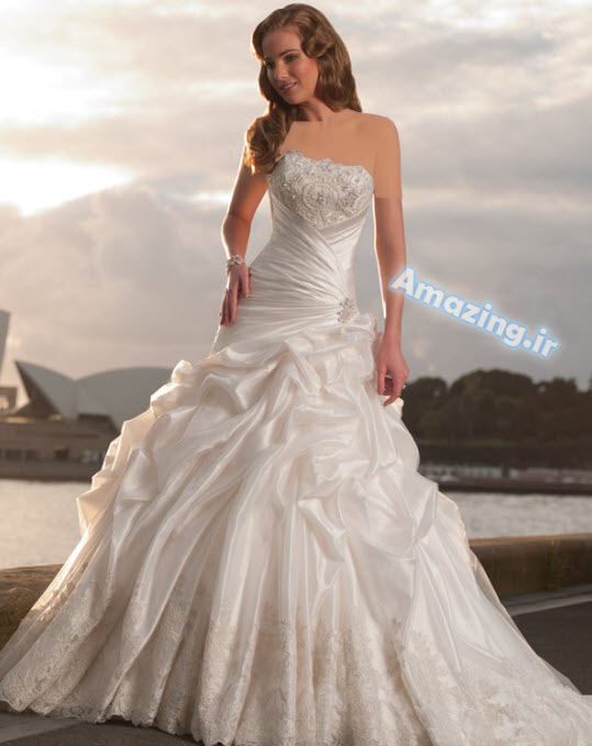 لباس عروس جدید , مدل لباس عروس 2014