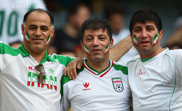 عکس های بازیگران ایرانی , تماشاگران جام جهانی 2014 , عکس تماشاگران بازی ایران و نیجریه