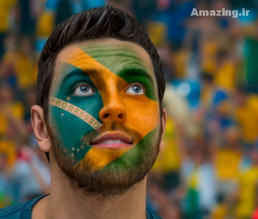 عکس های تماشاگران جام جهانی 2014 , تماشاچیان فوتبال در برزیل, عکس تماشاگران زن جام جهانی 2014