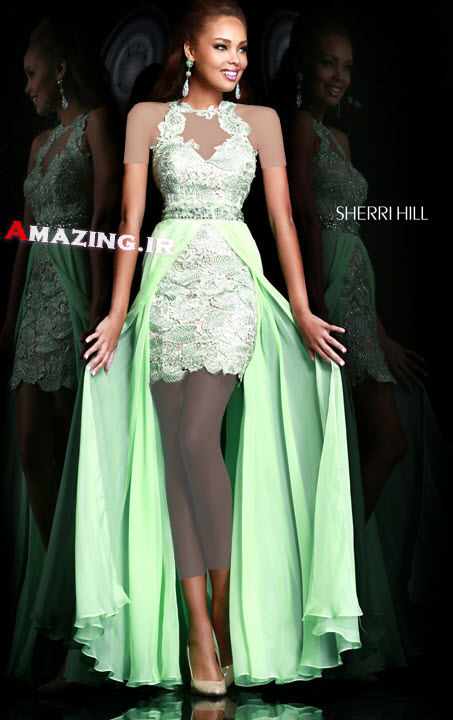 مدل لباس مجلسی 2014 , لباس مجلسی بلند