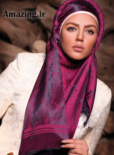 مدل بستن روسری ایرانی جدید
