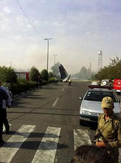 سقوط هواپیما,  مرداد 93 , غرب تهران