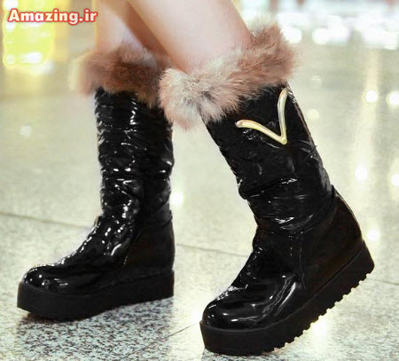مدل بوت , مدل کفش زمستانی , نیم بوت دخترانه 2015