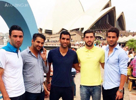 بازیکنان تیم ملی در استرالیا 2015 , عکس بازیکنان تیم ملی فوتبال , جام ملت های آسیا 2015