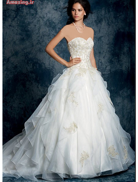 لباس عروس جدید , لباس عروس 94, لباس عروس دانتل