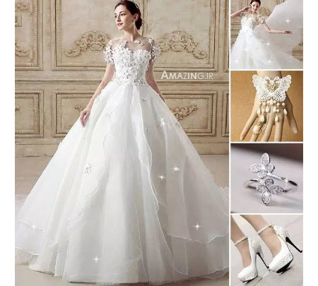 عکس لباس عروس زیبا در اینستاگرام