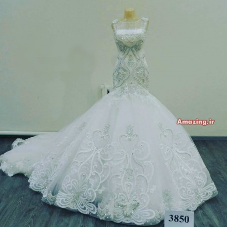 لباس عروس 95 , لباس عروس 2016 , مدل لباس عروس پفی , لباس عروس بلند