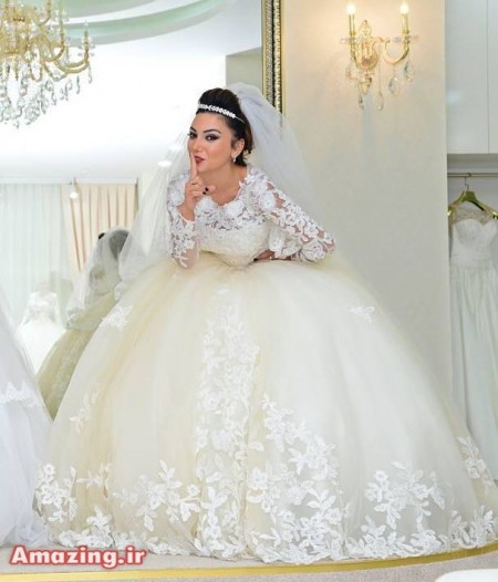  لباس عروس 95 , مدل لباس عروس 2016 , لباس عروس سال , لباس عروس شیک